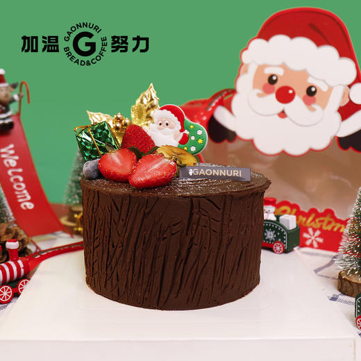 5寸巧克力原木蛋糕 商品图3