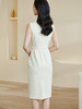 米思阳2026春季新款气质淑女纯色修身包臀裙子无袖内搭连衣裙0189 商品缩略图3