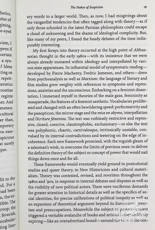预售 【中商原版】批评的局限 Limits of Critique 英文原版 Rita Felski 进口图书 英文文学 经典文学 英文小说 商品图7