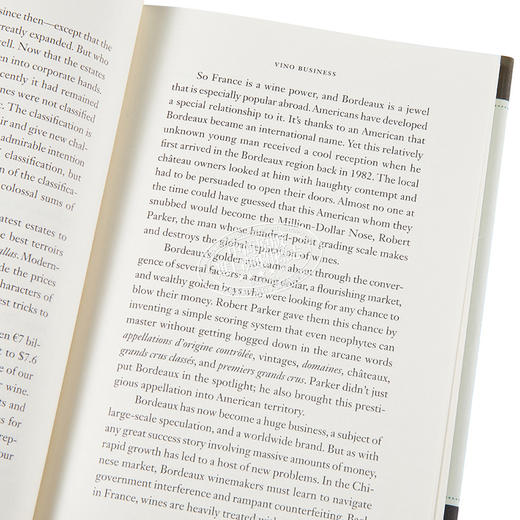 酒业：法国葡萄酒的多云世界 英文原版 Vino Business:The Cloudy World of French Wine Isabelle Saporta Grove Press 饮食 商品图3