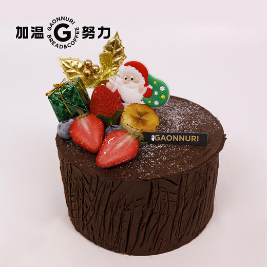 5寸巧克力原木蛋糕 商品图2