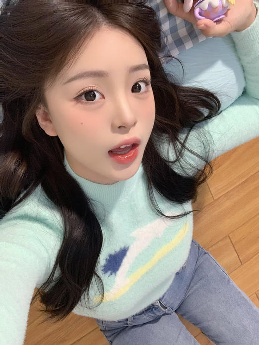 【中直径】Kira Secret-纯黑胶原-14.2mm【年抛0-1000度 含525/575】 商品图6