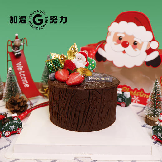 5寸巧克力原木蛋糕 商品图1