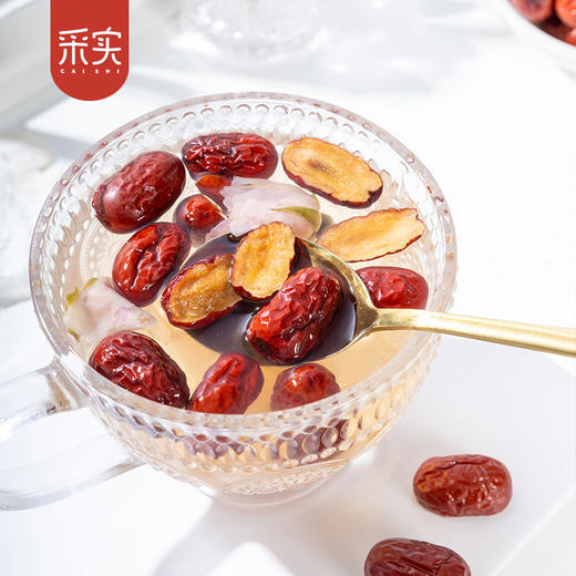 采实新疆若羌特级灰枣  免洗红枣  干果 坚果 商品图7