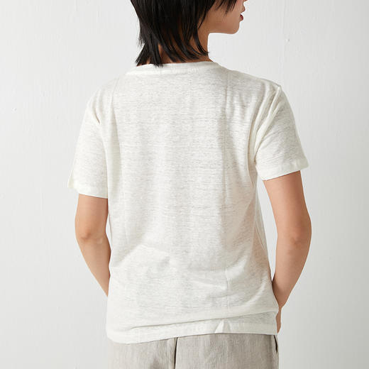 麻+ 汉麻白T 商品图1