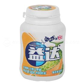 益达无糖口香糖清爽蜜瓜味56g
