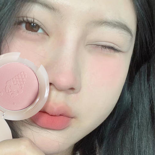 kakashow柔雾微醺甜心单色腮红日常显白腮蓝自然低饱和日杂感温柔 商品图2