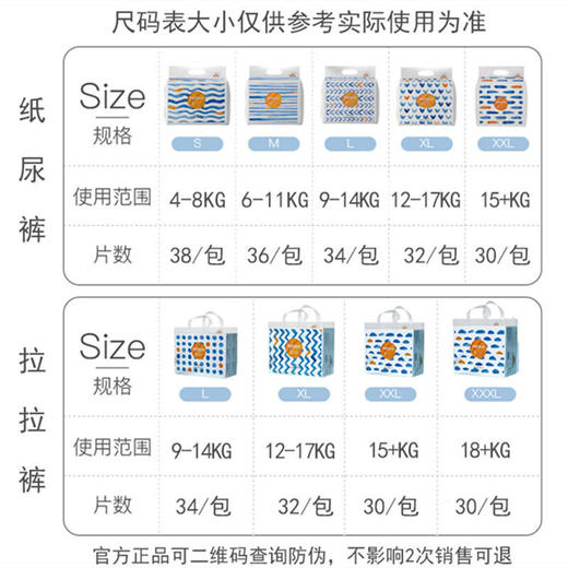 【2包装】碧芭宝贝BEABA盛夏光年系列纸尿裤/拉拉裤 商品图2
