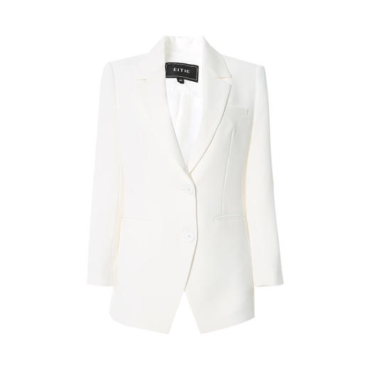 EITIE爱特爱春季新款时尚职业通勤百搭显瘦干练西装外套女6903601 商品图6