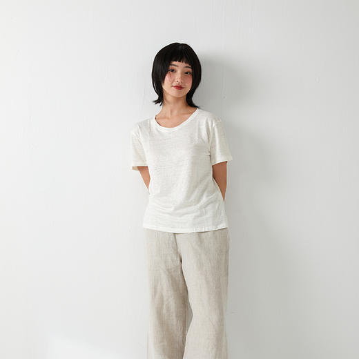麻+ 汉麻白T 商品图3