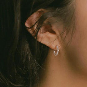 订购10周到｜CHARLOTTE LEBECK-Libby-珍珠 耳环（单只）［丹麦设计师］