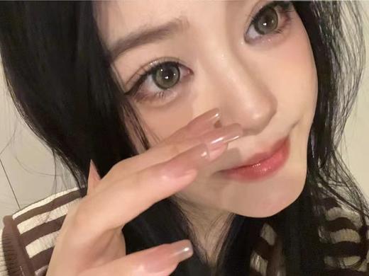 kikicon 江南秋 半年抛  2片 14.5mm 着色13.9mm  基弧8.6 含水38% 韩国进口 商品图2