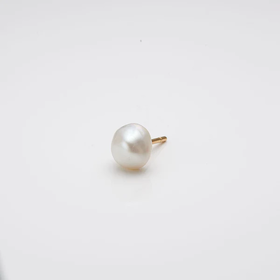 订购10周到｜CHARLOTTE LEBECK-Ellen-珍珠 耳钉（单只）［丹麦设计师］