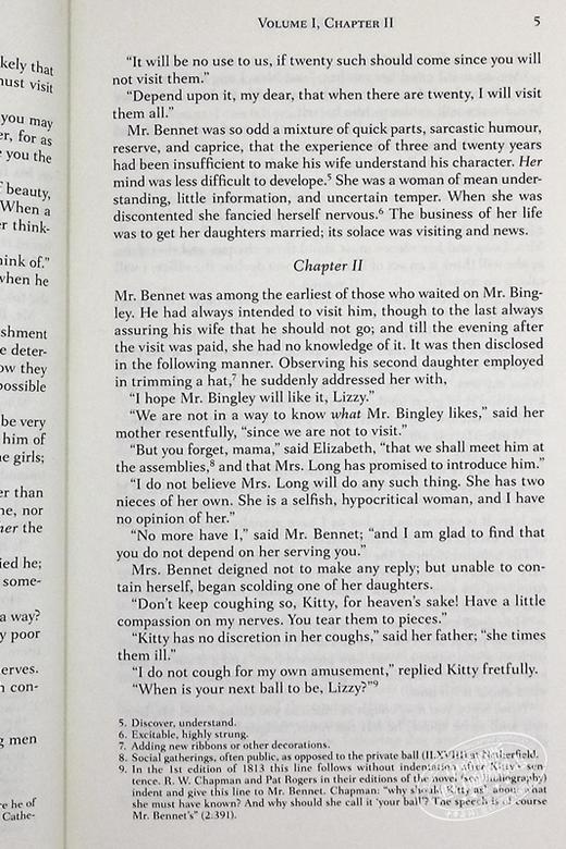 【中商原版】傲慢与偏见 诺顿文学解读系列 英文原版 Norton Critical Editions Pride and Prejudice Jane Austen 商品图7