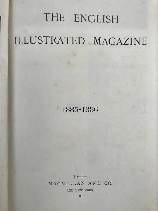 1886年 英国插图杂志 数百幅插图 漆布精装16开 商品图2