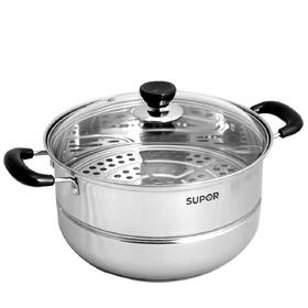 【苏泊尔】好帮手双层复底蒸锅