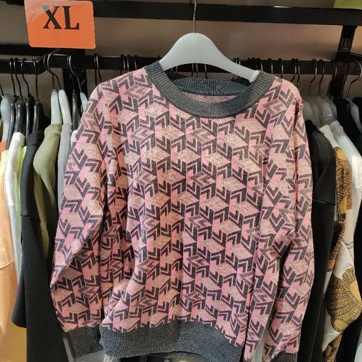 女横菱格毛衣3268 商品图0