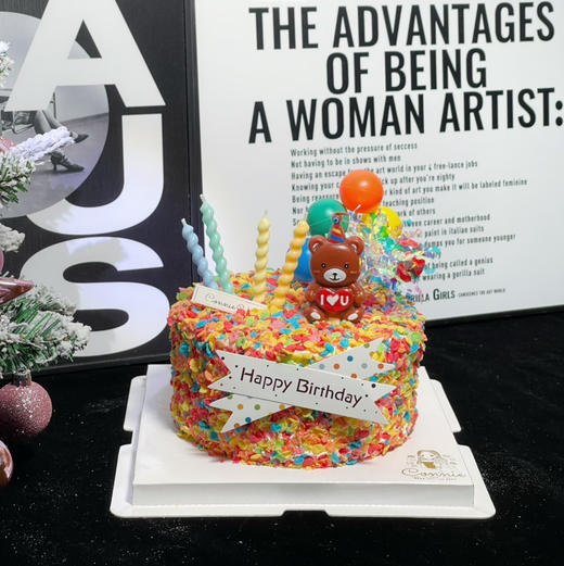 【1275】ins风小熊彩色麦片 商品图0