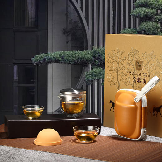 八马茶具丨明达便携套装一壶两杯便捷随性分享好茶 商品图4