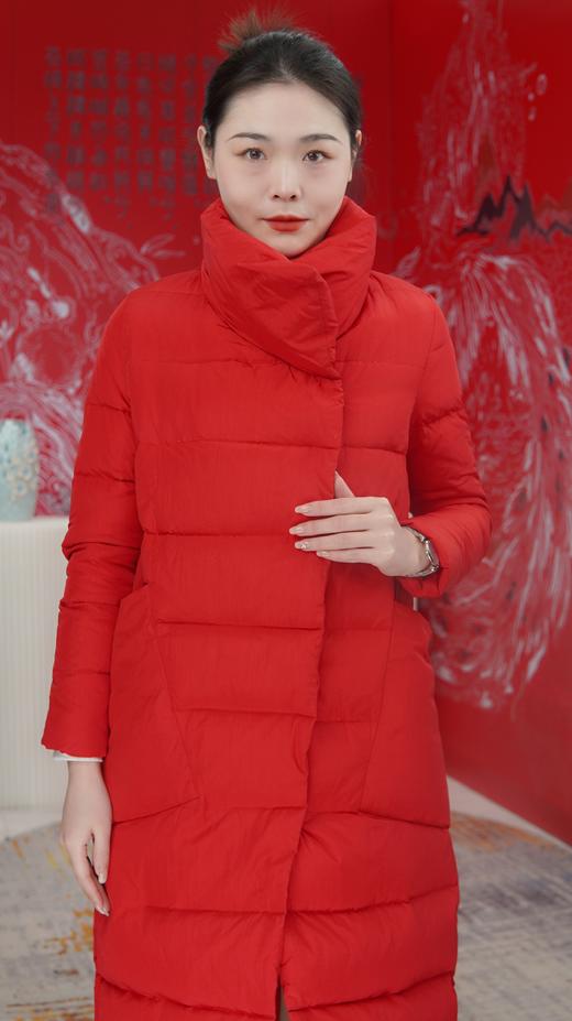 【伯妮斯茵】红色中长款外套--《两河文明》166R148 商品图1