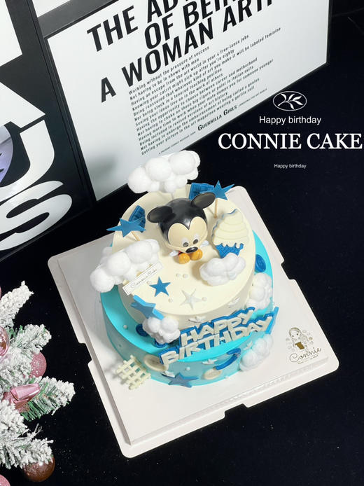 【1274】米奇双层蛋糕 商品图4