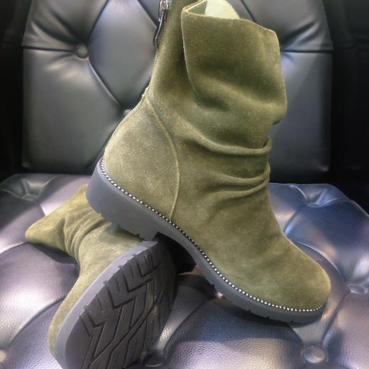 lfgj jeans AH409时尚潮流休闲羊皮加棉短靴 商品图8