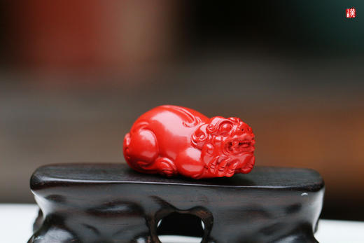 朱砂貔貅吊坠 商品图1