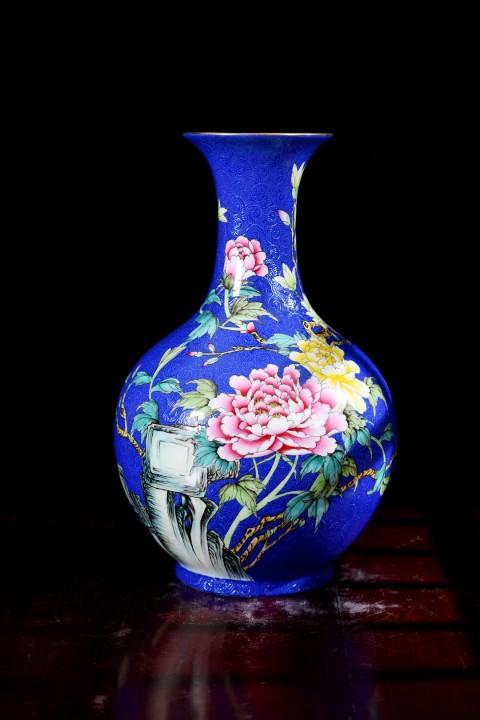 锦上添花（国色天香）赏瓶 商品图0