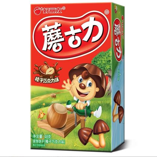 好丽友蘑古力榛子巧克力味48g 商品图0