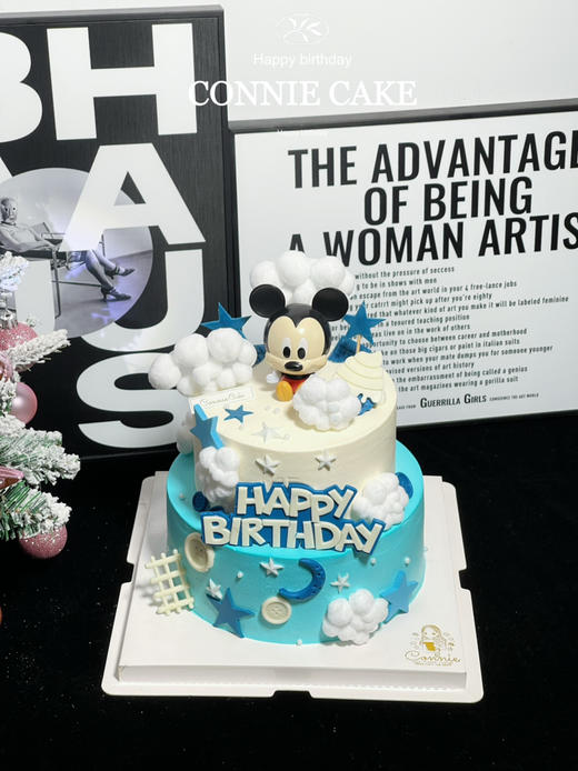 【1274】米奇双层蛋糕 商品图1