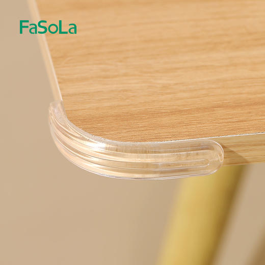 FaSoLa透明防撞条隐形硅胶墙角包边自粘门框儿童宝宝防磕碰防撞贴 商品图1