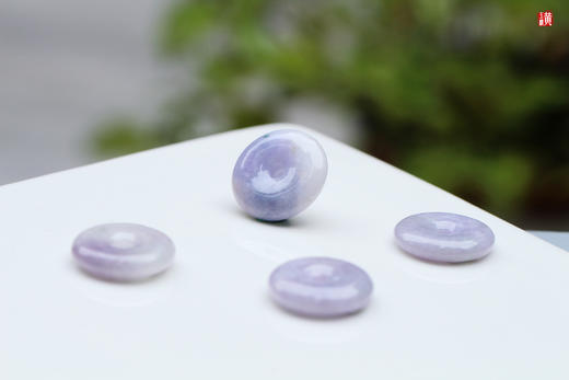 【平安喜乐】天然紫翡平安扣   配精美挂绳    赠证书 商品图4