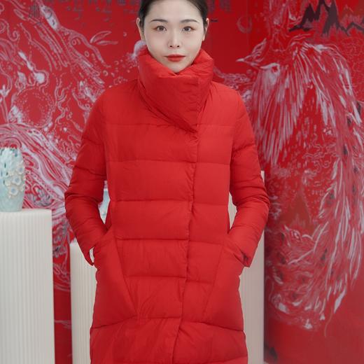 【伯妮斯茵】红色中长款外套--《两河文明》166R148 商品图0