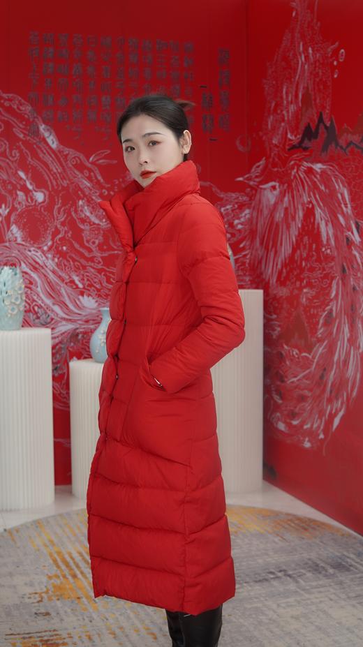 【伯妮斯茵】红色中长款外套--《两河文明》166R148 商品图3