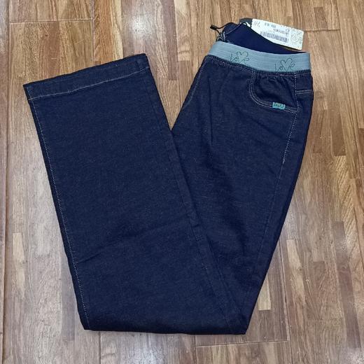 女磨毛直筒牛仔裤101A 商品图0