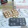 新款608简约美瞳盒隐形眼镜盒伴侣盒多副六副装收纳盒 商品缩略图0