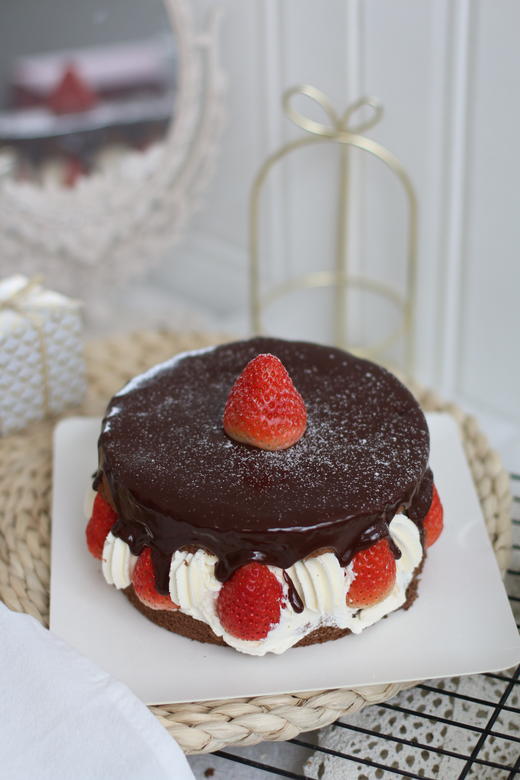 草莓生巧布丁 商品图1