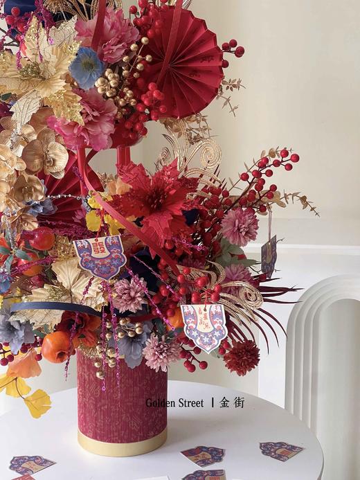 年宵花蒸蒸日上如意桶 商品图4