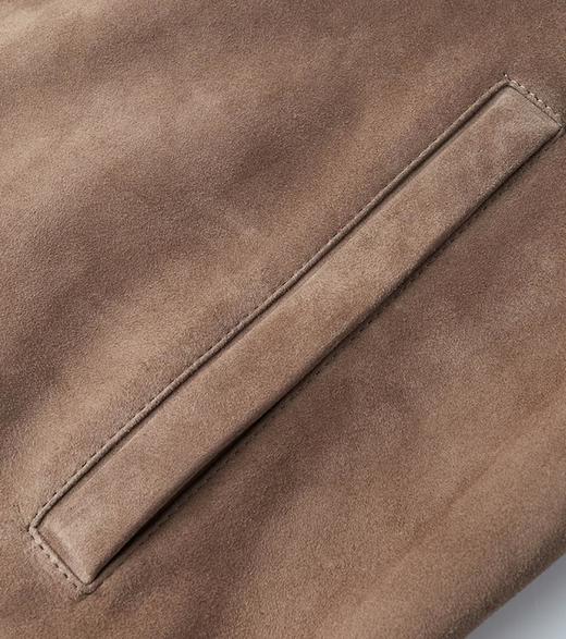 南4威可多男式羊皮绒面革夹克VRW22373655 商品图1