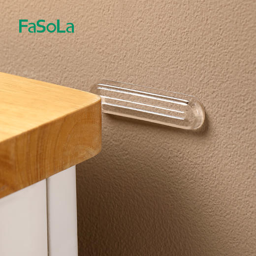 FaSoLa透明防撞条隐形硅胶墙角包边自粘门框儿童宝宝防磕碰防撞贴 商品图0