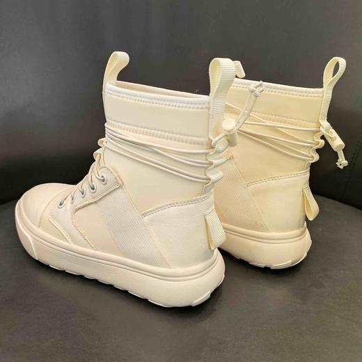 lfgj AF602弹力布时尚短靴（轻微泛黄） 商品图2