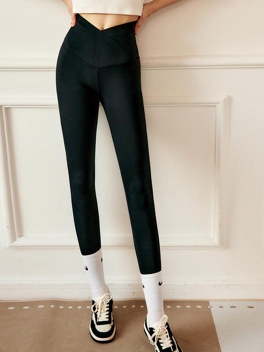 欧芮儿打底裤女夏季2022年新款高腰显瘦紧身高弹收腹提臀芭比裤子 商品图0