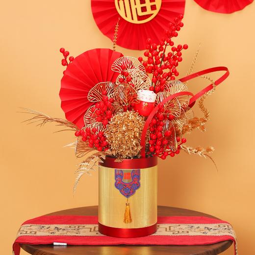 年宵花蒸蒸日上如意桶 商品图0