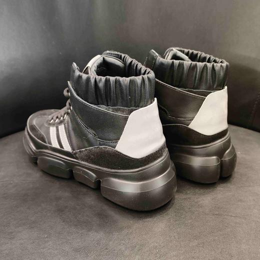 lfgj AK001高帮休闲运动鞋飞机头显瘦 商品图2