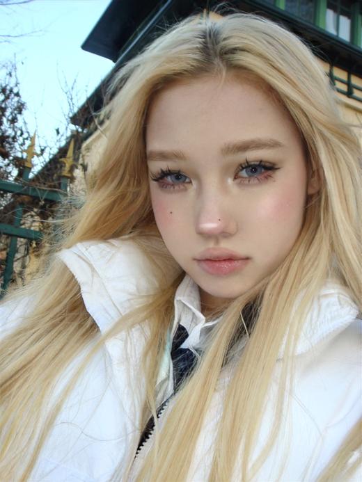 【年抛】款式名字：朋克芭比 hushlens  |  中直径14.2 着色13.3 | 【同品牌多副美瞳更划算，选款色板在详情页内】 商品图2