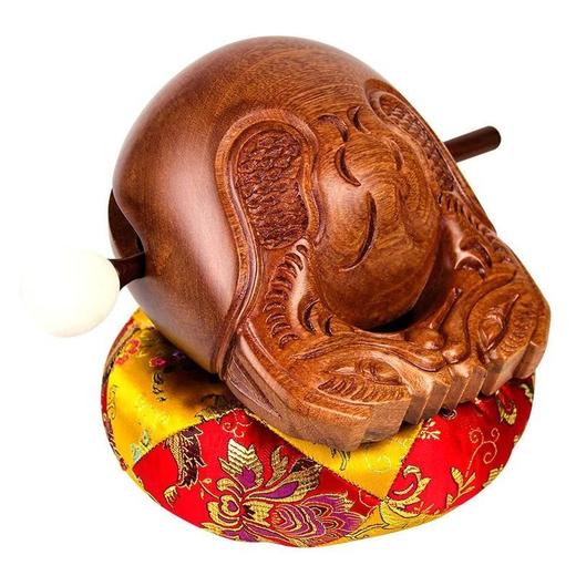 紫檀木鱼木鱼棒木鱼敲打老款佛家用 商品图2