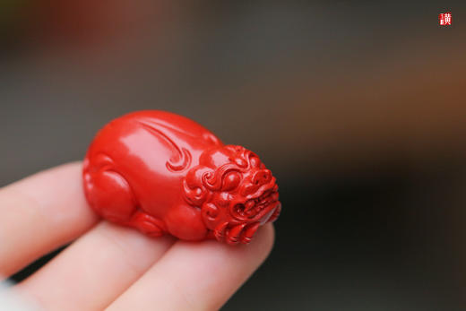 朱砂貔貅吊坠 商品图4