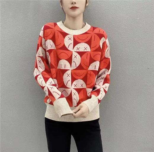 女笑脸毛衣6235 商品图1