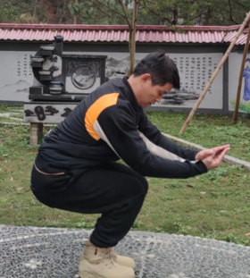 游老师教揉腹法，蛇形涌动，正龙行