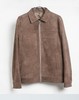 南4威可多男式羊皮绒面革夹克VRW22373655 商品缩略图0